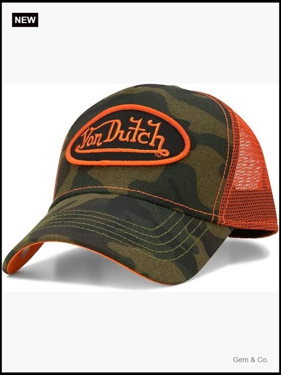 Retro Snapback Trucker Cap - Adjustable Mesh Back, Curved Bill, Unisex main image 7